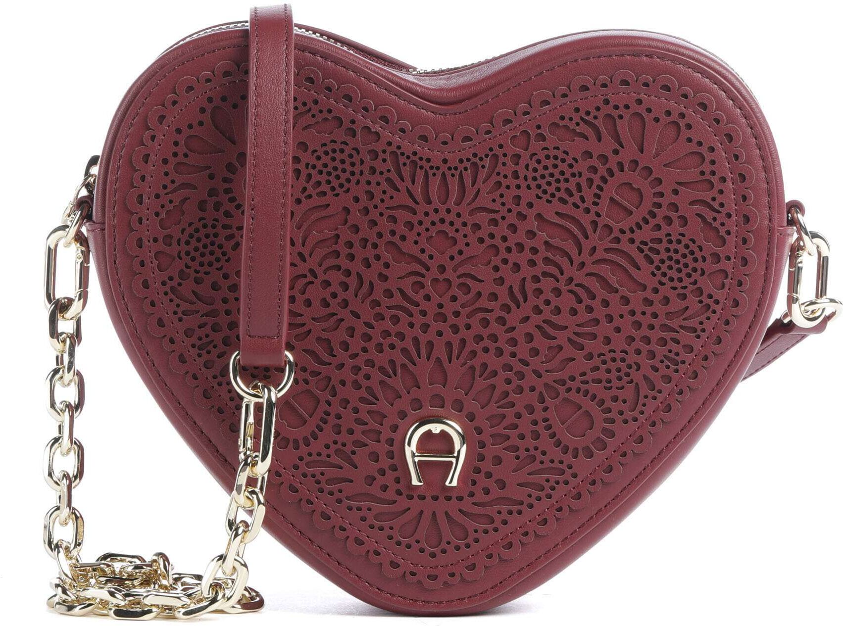 Aigner Fashion Handtasche aus Leder, rot