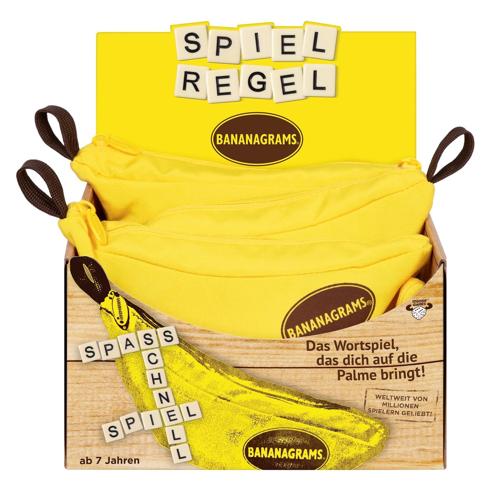 Bersinger Max Legespiel Classic Bananagrams (Deutsch, 4 - 8 Spieler) (630996917107-630996917107)