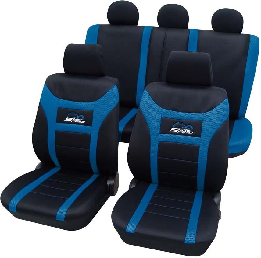 Petex Sitzschonbezug Sitzbezüge Polyester Blau 22974805