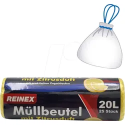 REINEX 14090 - REINEX Müllbeutel 20,0 l gelb 8,0 μm, 25 Stück