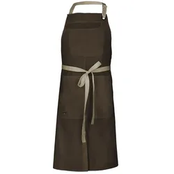 Latzschürze "CLOVE" - braun