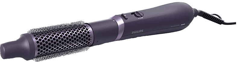 Moldeador - Philips BHA305/00, Tecnología iónica, 3 temperaturas, Revestimiento cerámica, Morado