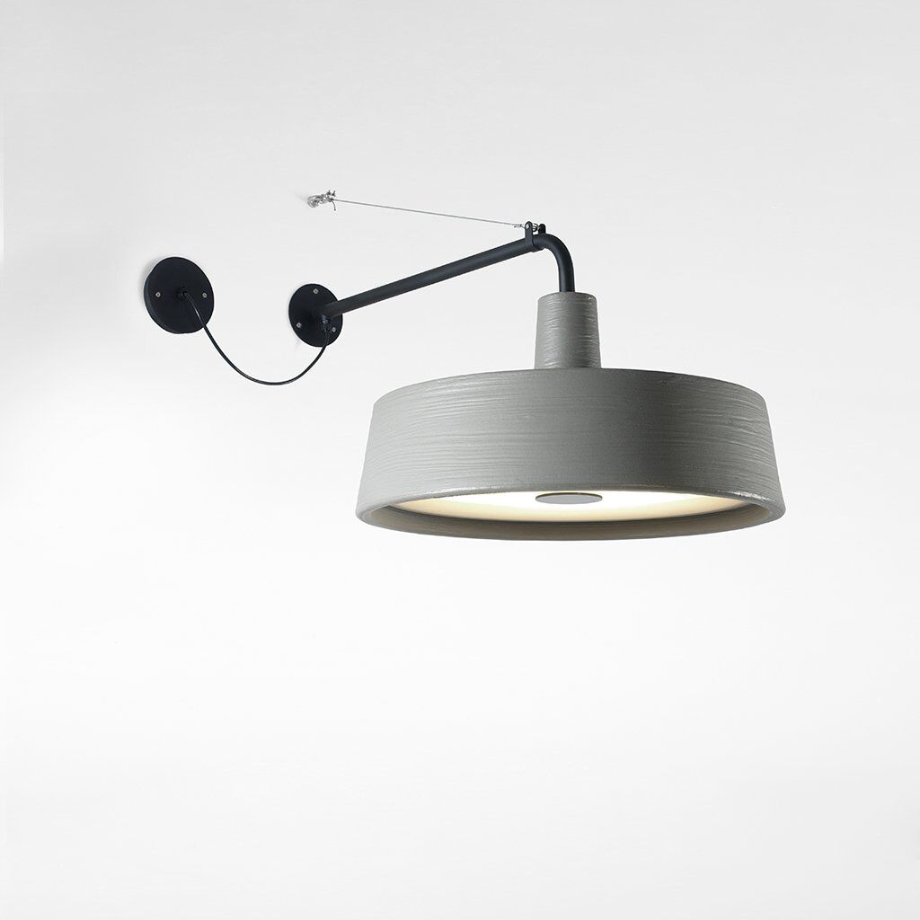 Marset Soho A Outdoor Wandleuchte (Ø 57cm, schwarz) Ø 57cm   schwarz