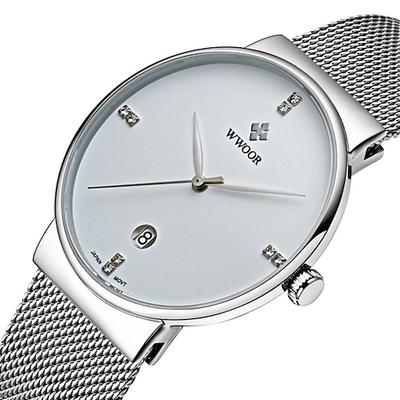 Top Marke Uhr Herren Mode Edelstahl Gold Uhr Herren Luxus Diamant Minimalistische Herren Uhr Quarz Uhr Uhr