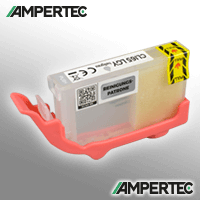 Ampertec Kompatible Reinigungspatrone für Canon CLI-65LGY hellgrau