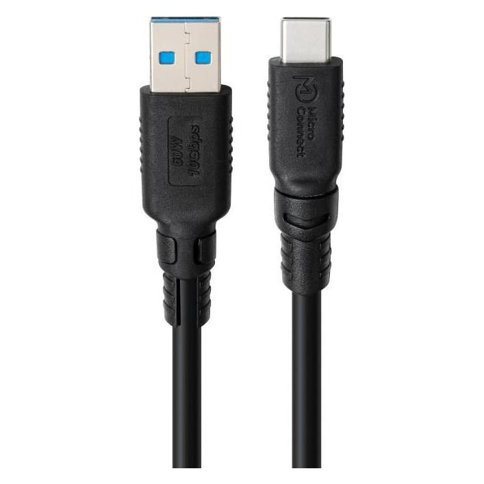 MicroConnect ColorFlex USB-C to USB-A (1 m, USB 3.2 Gen 2, 60 W) (USB3.2AC1-LSZH)