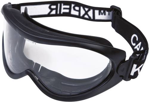 Ekastu 277 384 Vollsichtbrille Schwarz EN 166-1 DIN 166-1