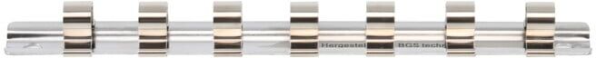 BGS technic BGS Rail pour douilles 7 clips 10 mm (3/8