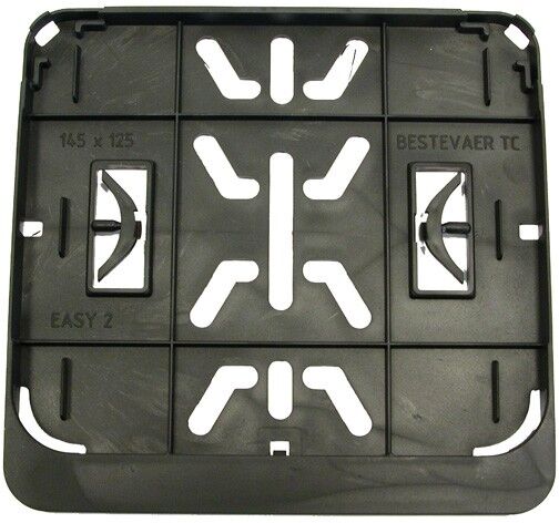 CARPOINT 1364002 Support de plaque d'immatriculation couleur noir