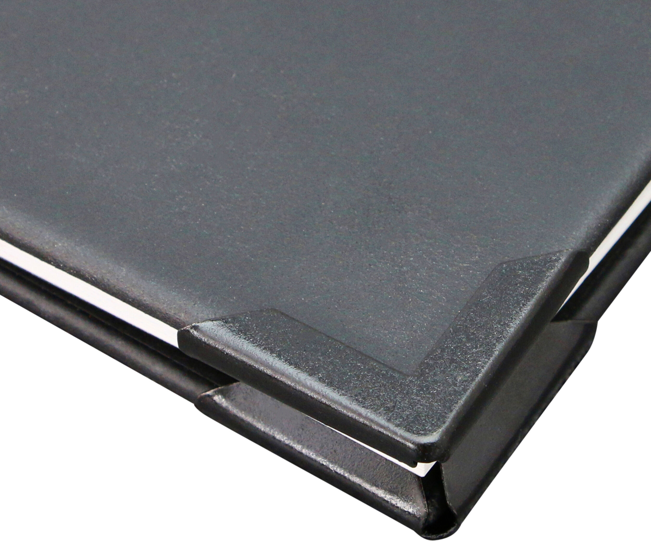 SPRINTIS 100 Unités - Coins pour livre métal noir peint   PS 30 - 30 x 30 mm