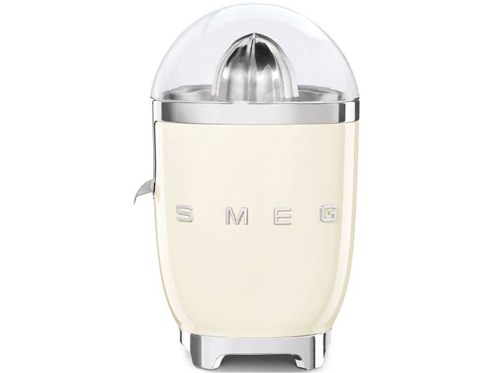 SMEG Zitruspresse CJF11CREU , beige (creme), B:16,5cm H:28,1cm T:18,9cm, Entsafter, Zitruspresse