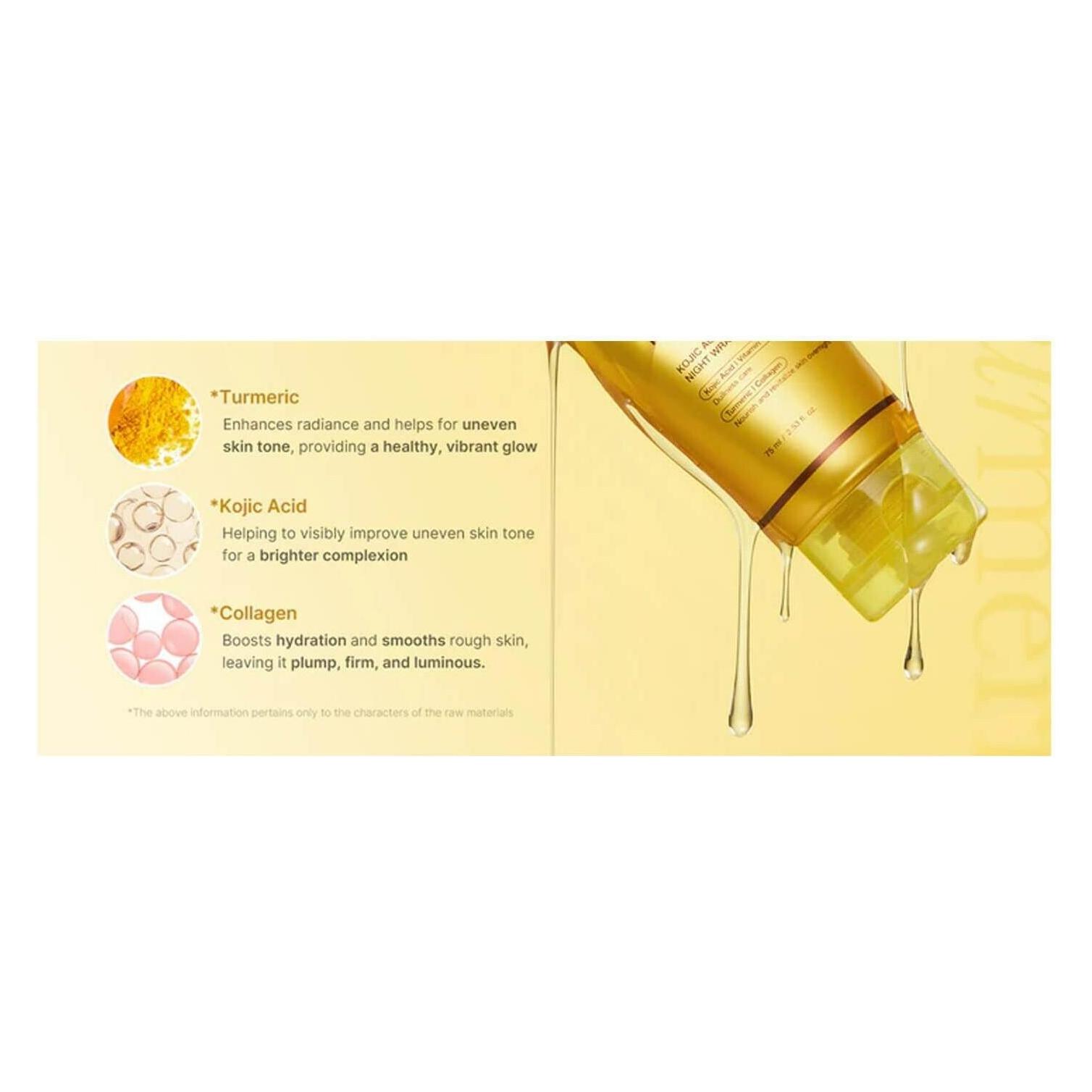 Medicube Kojic-Säure-Kurkuma-Abziehmaske (75 ml) (0066)