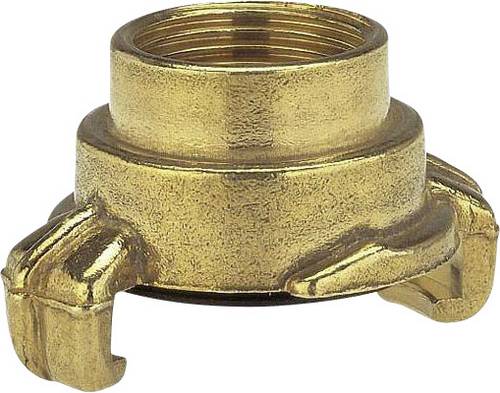 Gardena 07108-20 Messing Klauenkupplung-Gewindestück Klauenkupplung, 24,2mm (3/4 ) IG