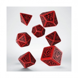 Q-Workshop Call of Cthulhu - The Outer Gods Nyarlathotep Dice Set (7) 277557