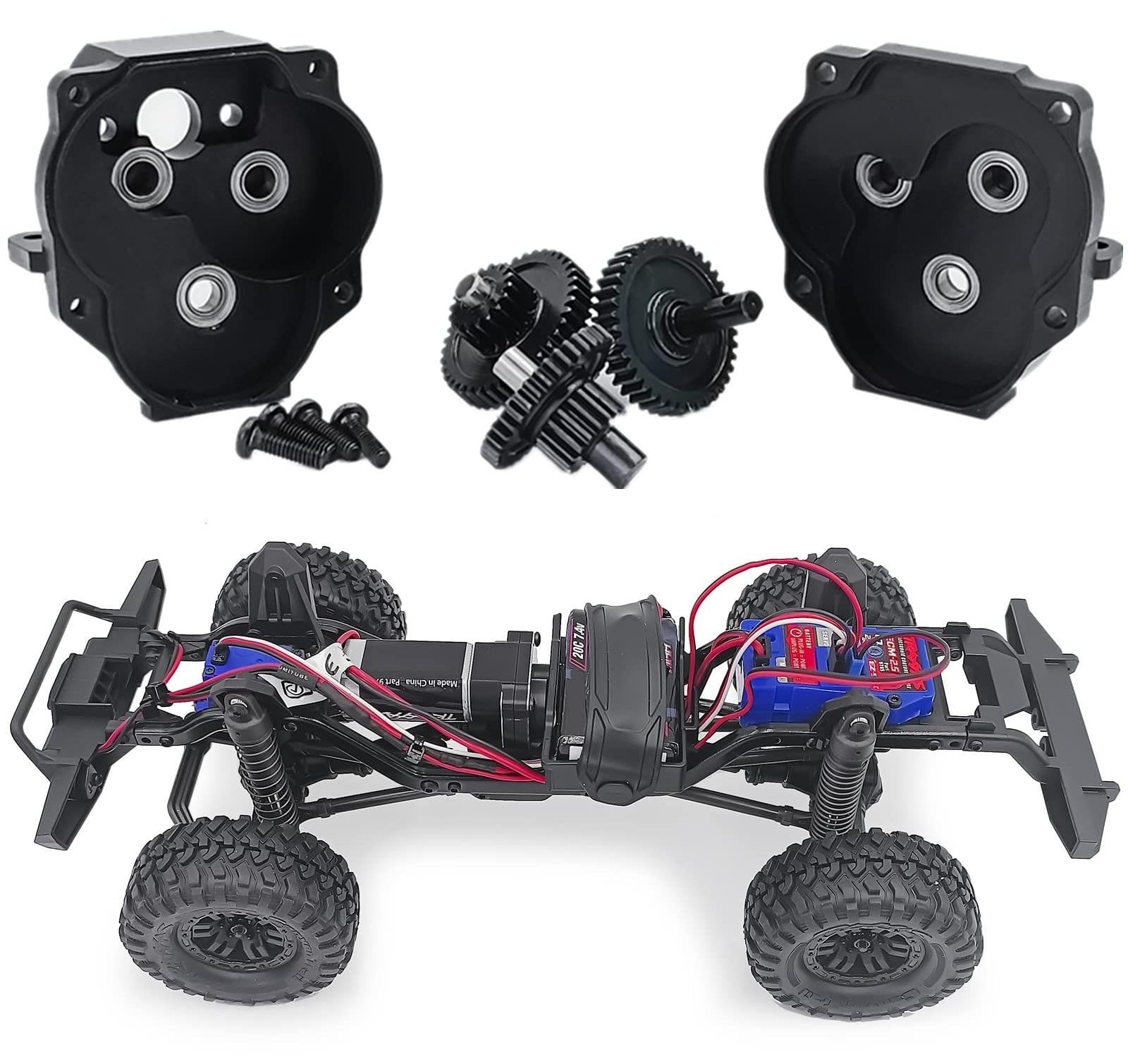 CNC Aluminium Transmission Housing voor RC Crawler