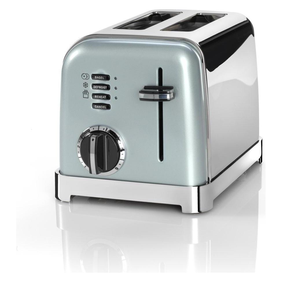 Cuisinart Toaster CPT160GE Grün Silber (CPT160GE)
