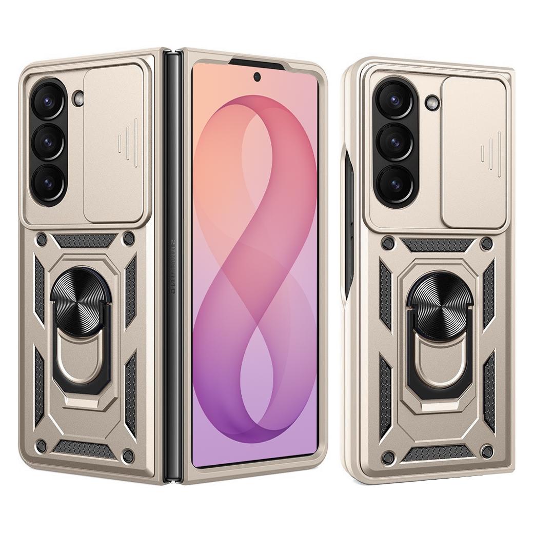 Techsuit - CamShield Series - Samsung Galaxy Z Fold Ultra - Gold (Samsung Galaxy Z Fold7, Samsung Galaxy Z Fold8 Ultra) (71324599)