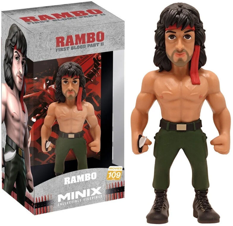 Figurine Minix Movies 12 cm Rambo 109 : Rambo avec Bandana