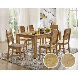 3S Frankenmöbel »Allrounder« Massivholz Esstisch 120x80 cm / Wildeiche geölt / mit Funktion / TI-0122