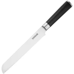 Vogue Bistro Brotmesser Schwarz 20,5cm