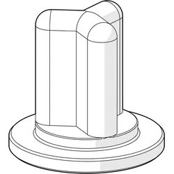 Hansa Teller Rohrbelüfter, 59914270 59914270