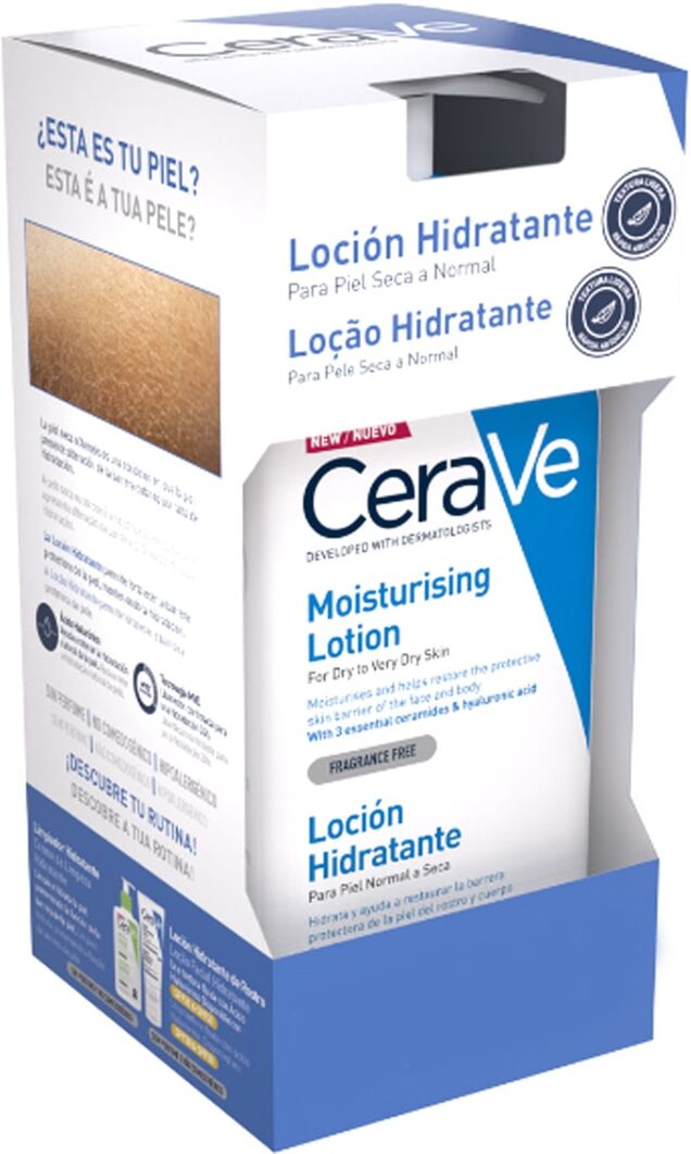 CeraVe Pack Duplo Loción hidratante .