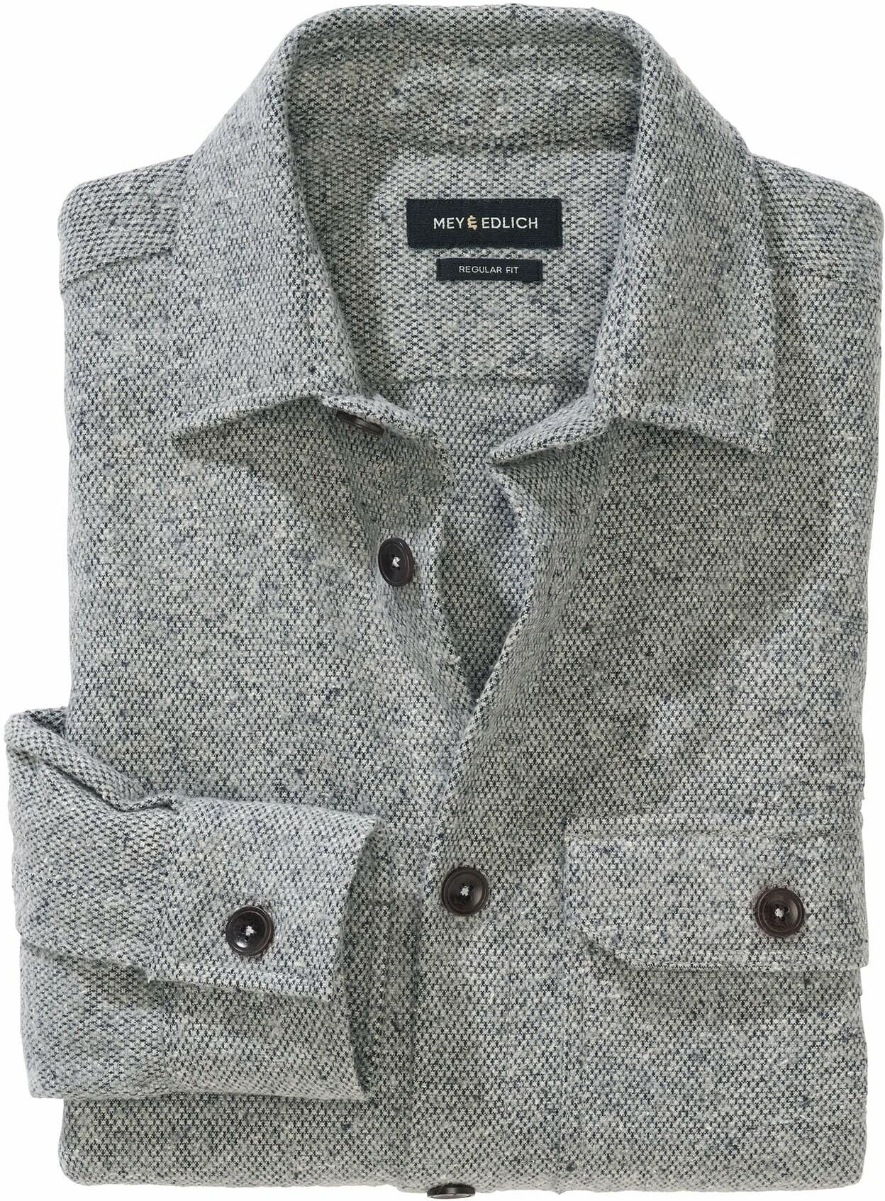 Mey & Edlich Bassettis Overshirt Grau M