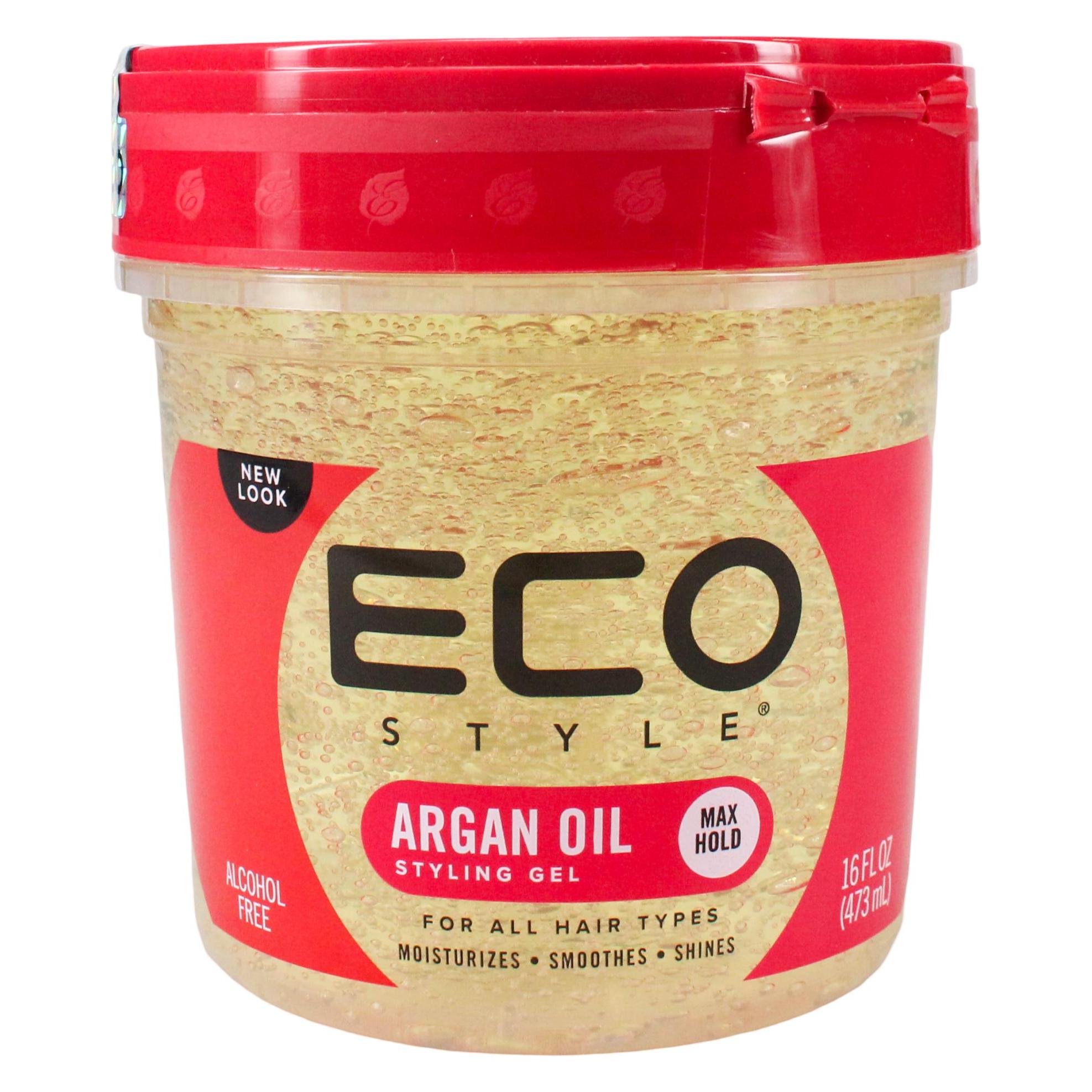 Eco Style Styling Gel with Moroccan Argan Oil (Haargel, 473 ml) (TOECO017)