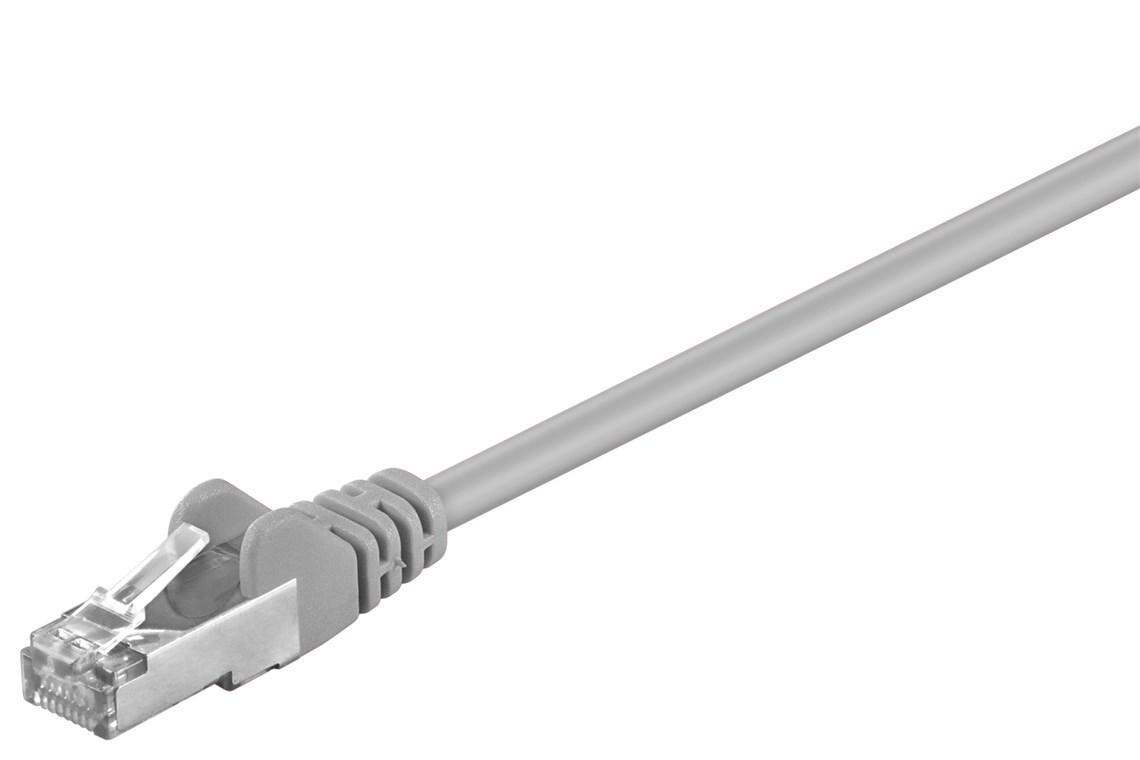 Goobay Patchkabel Cat 5e SF/UTP grijs 1,5 m