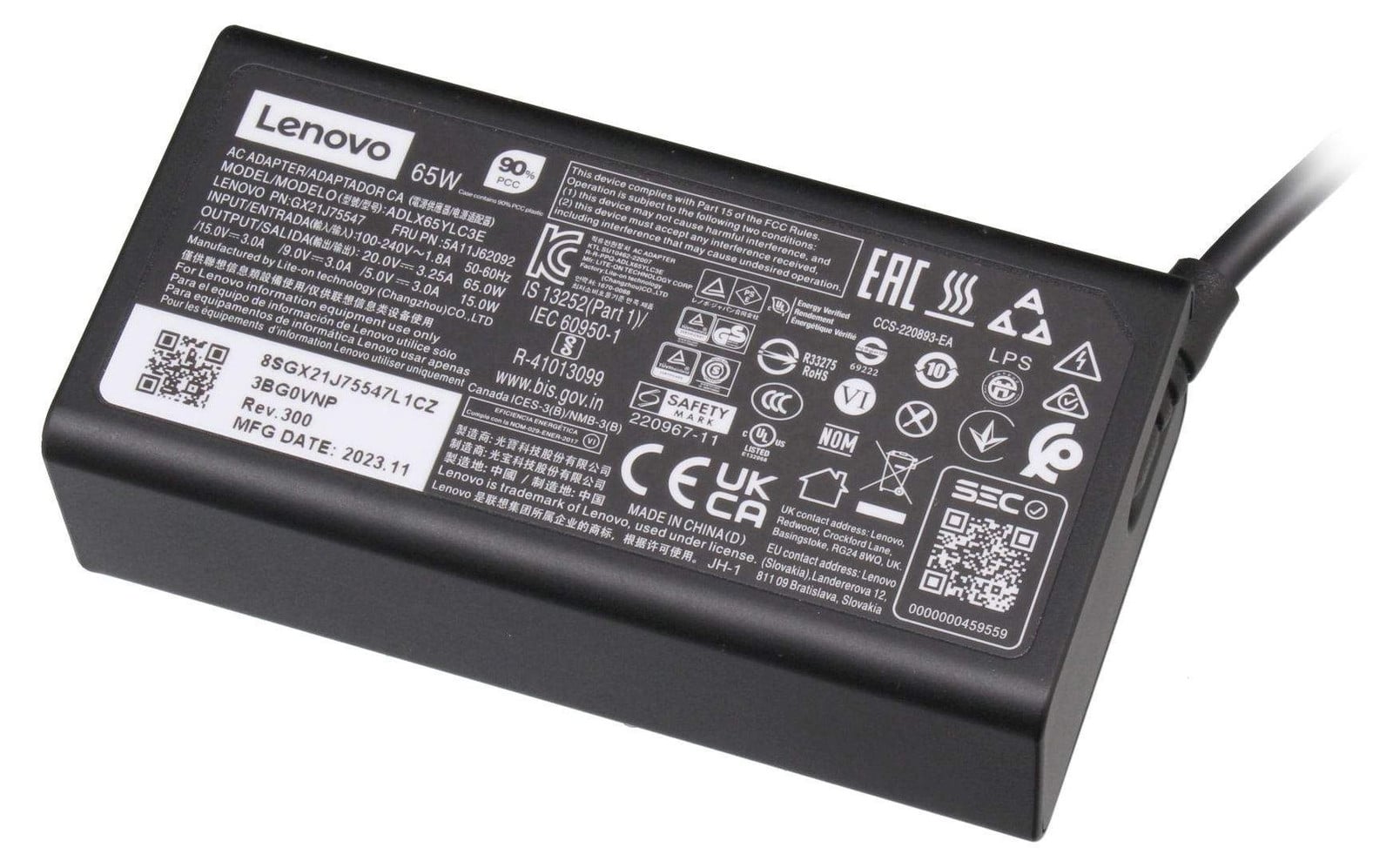 Lenovo AC-adapter 5A11J62108