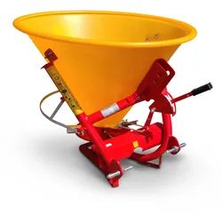 Salzstreuer | 200 Liter | Universalstreuer | Düngerstreuer | Trichterstreuer für Kleintraktoren