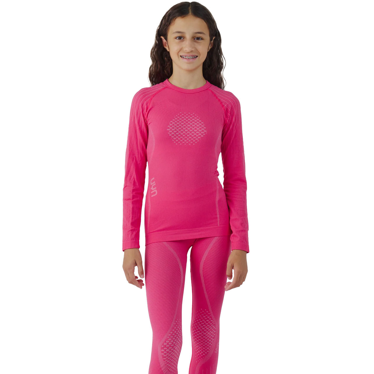 UYN Kinder Set Shirt + 3/4 Hose VISYON sweet pink - 8 / 9