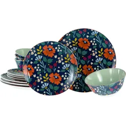 CreaTable, Geschirrset, Folklore (12 Stk.)