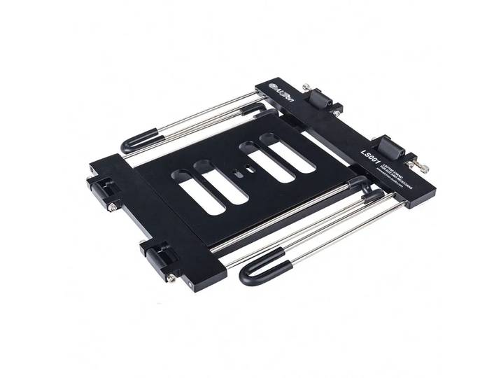 Meilleure Vente Alctron LS001 Support Portable Multifonction Pliable et Réglable pour Ordinateur Portable et DJ, Base de Table de Bureau
