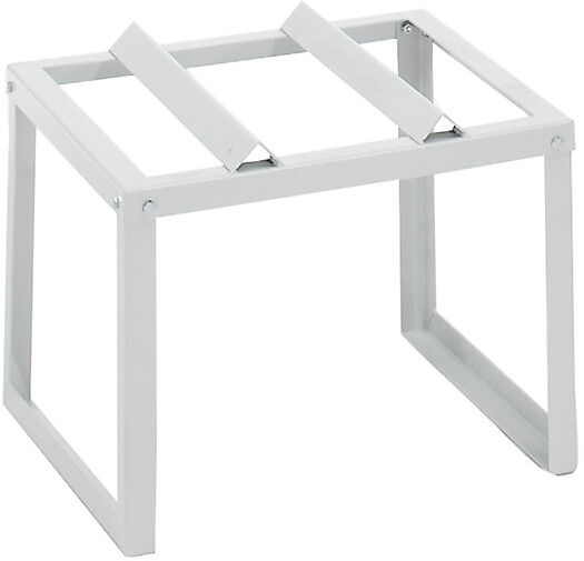 Fassbock, pulverbeschichtet, für 1 x 60- oder 200-l-Fass, lichtgrau eurokraft basic
