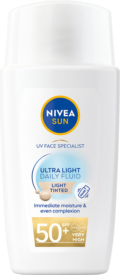 NIVEA Daily Fluid Light Tinted SPF 50+ 40 ml