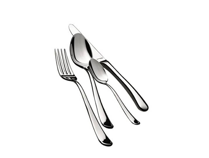 Bugatti IN - 056S50MB Settimocielo Besteckgarnitur, 24-teilig, Tafelservice, Stahl, 39 x 27 x 5 cm