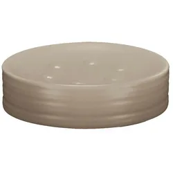 Kleine Wolke Bad Accessoires Sahara Seifenschale 11x3 cm | basalt - braun