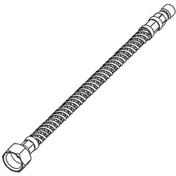 KWC Flexschlauch M8x1 AG 3/8" IG L500, für Einlocharmaturen 42.500 Z 01