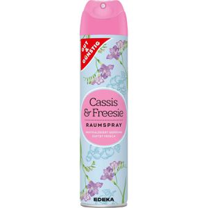 Gut&Günstig Raumduft 300 ml, Spray, geruchsneutralisierend, Cassis & Freesie