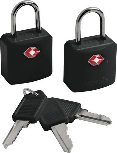 Pacsafe 10210100 Vorhängeschloss 2.5cm Schwarz