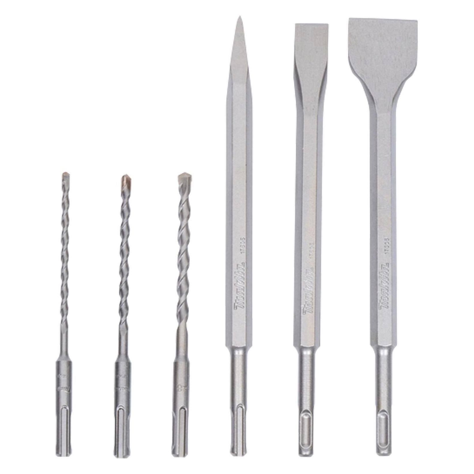 Makita SDS+ Bohrer/Meissel-Set 6tlg (D-58920)