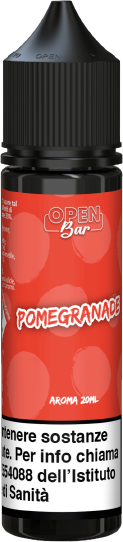 Open Bar Pomegranade Liquido Shot 20ml Melograno Ghiaccio