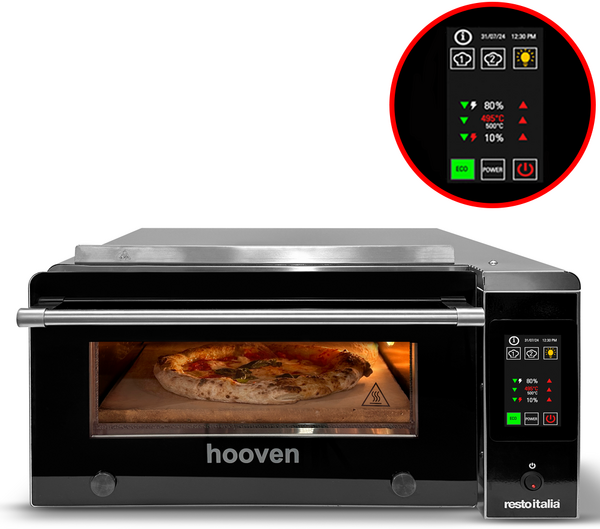 Resto Italia Hooven 341 Digitale - Four électrique à pizza - Affichage numérique
