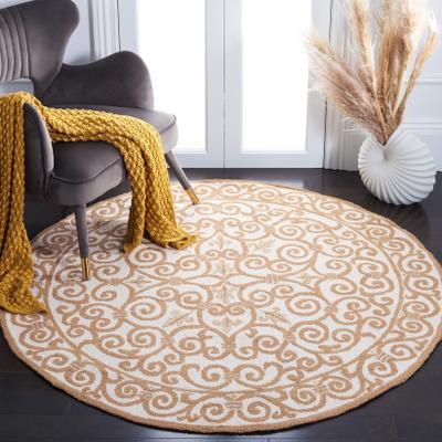 Safavieh Hand-hooked Chelsea Cherrelle Country Oriental Wool Rug