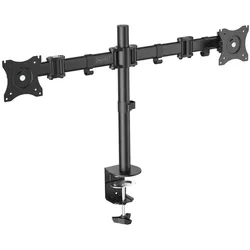 Digitus Dual Monitorhalterung, 2x 27", 2x 8 kg