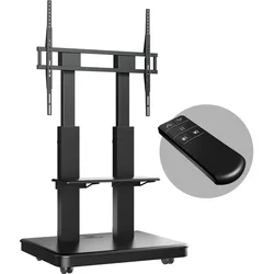 Motorisierter mobiler Ständer für TVs oder interaktive Panels 50"–120", max. 125 kg, schwarz TS2811E