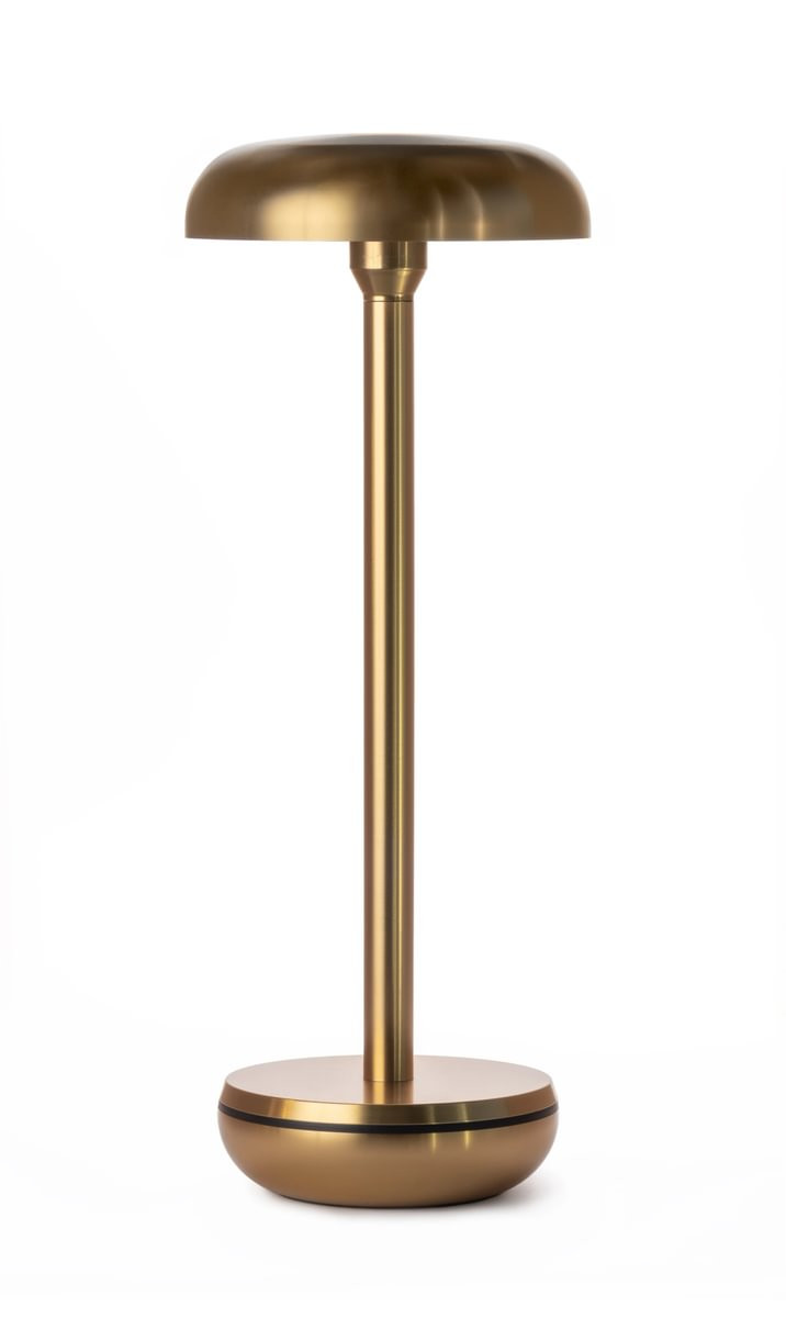 Humble Air Gold oplaadbare tafellamp - Goud/Messing