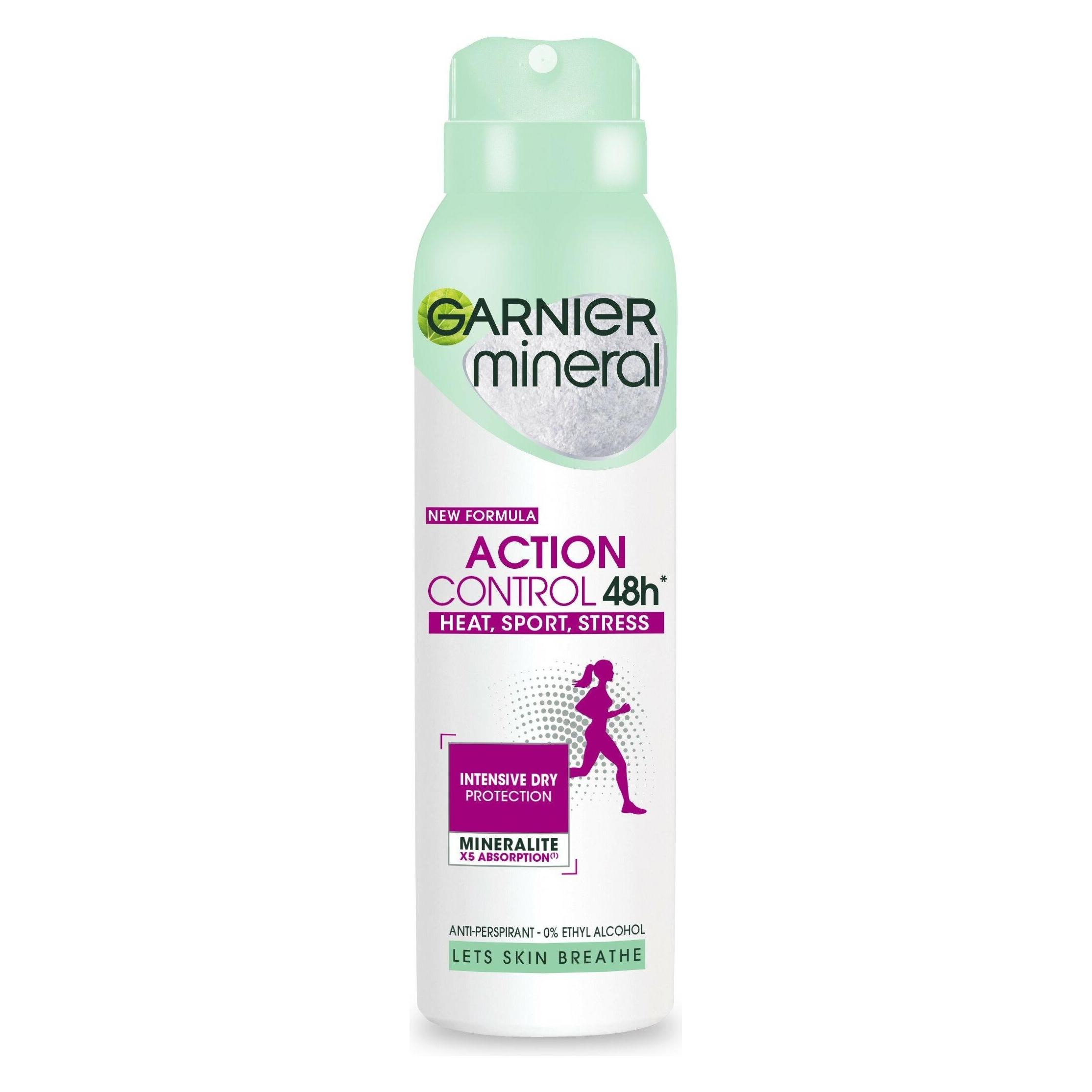 Garnier Action Control 48H Stress Women Deo Spray 150Ml (Spray, 150 ml) (3600542471053)