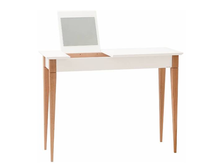Coiffeuse 105cm Blanc/Blanc